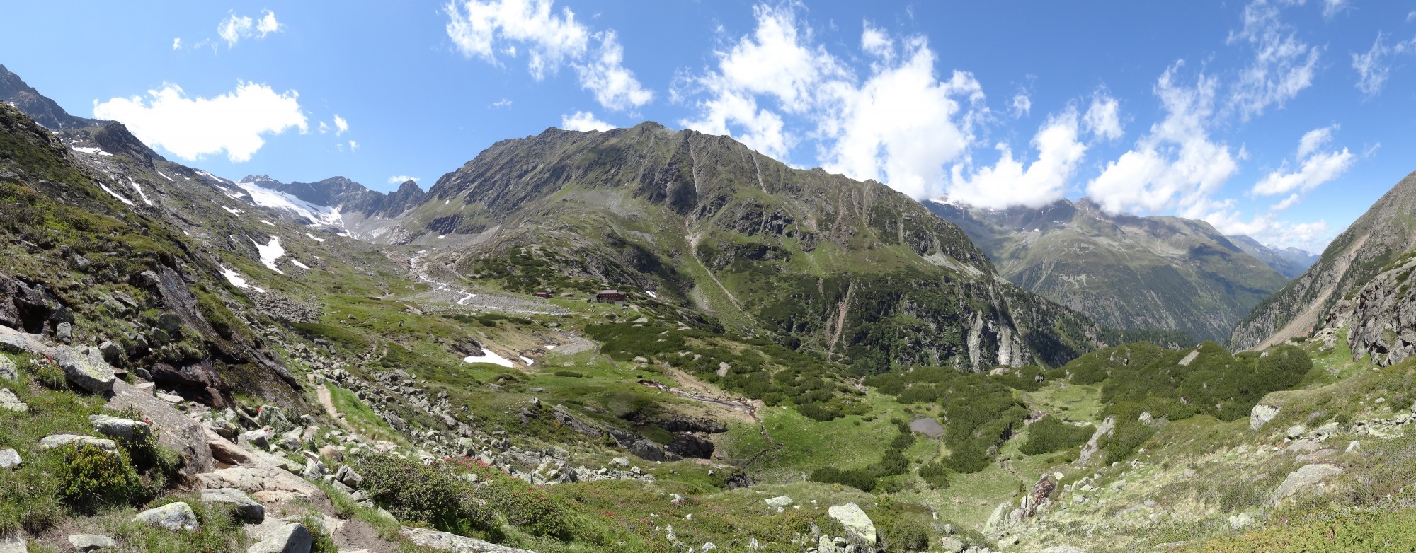 Sulzenauhütte im Panaorma