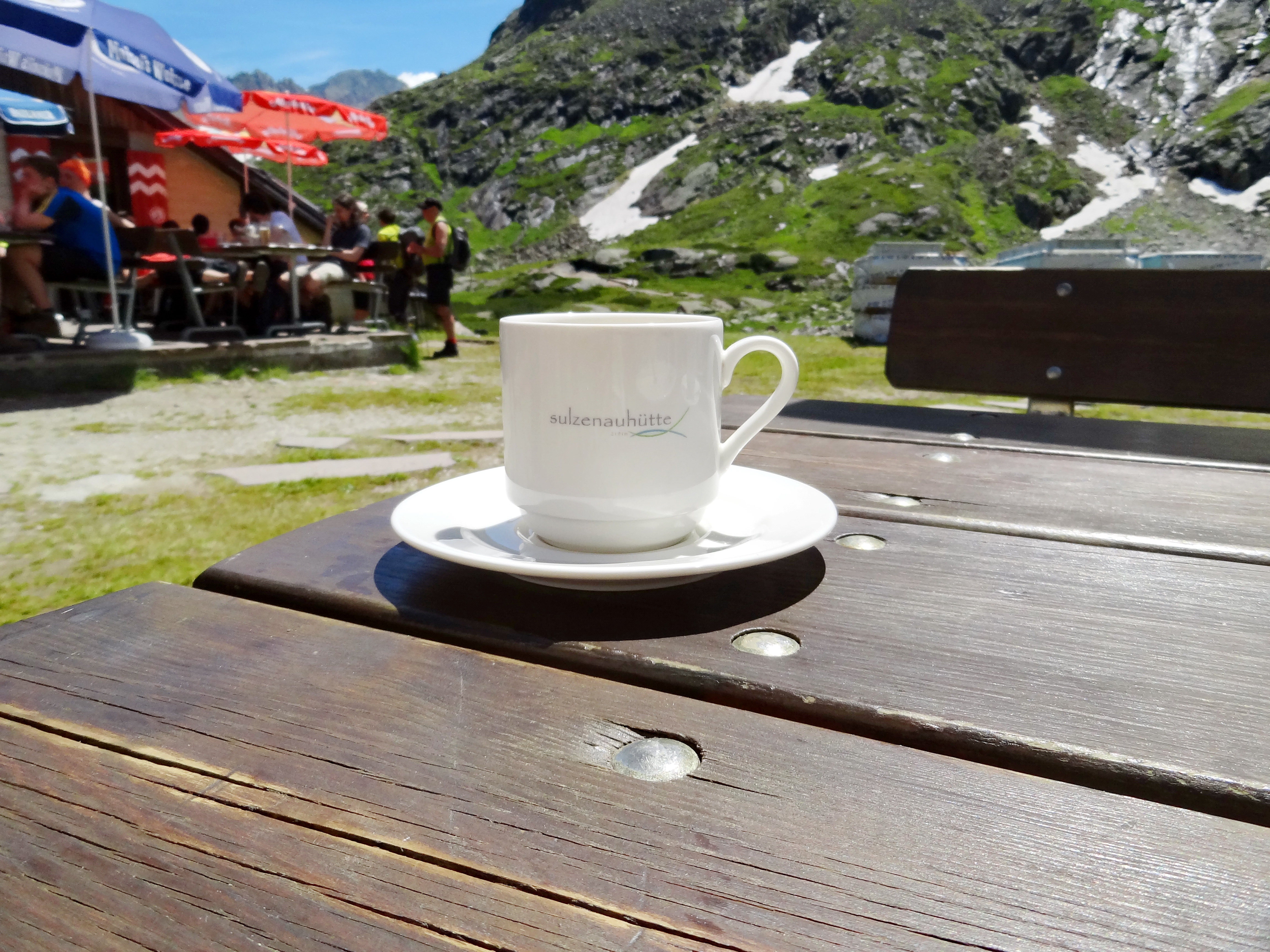 Cofe at Sulzenau hut