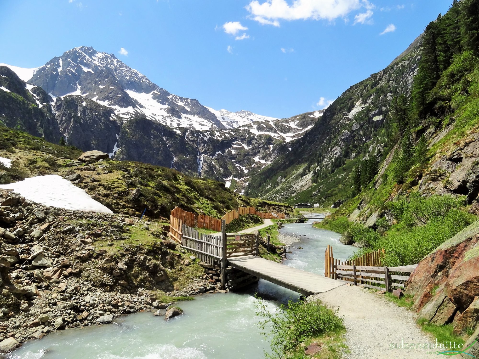 Stubaier Höhenweg, Sulzenauhütte, WildeWasserWeg