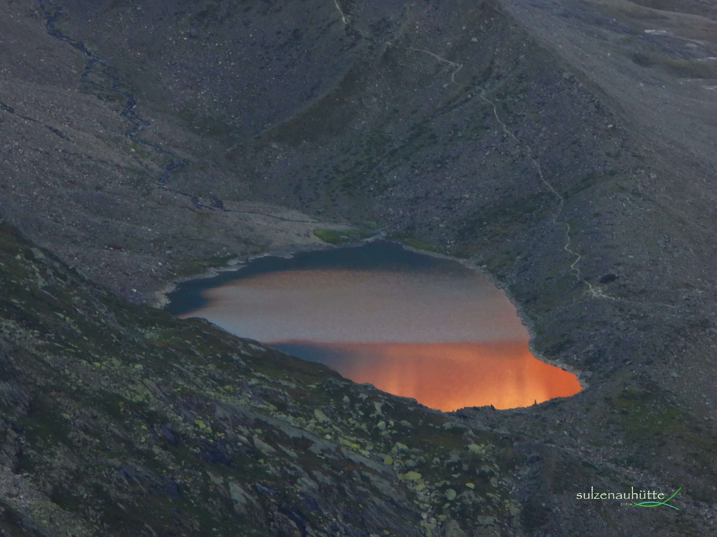 Blue Lake before sunrise