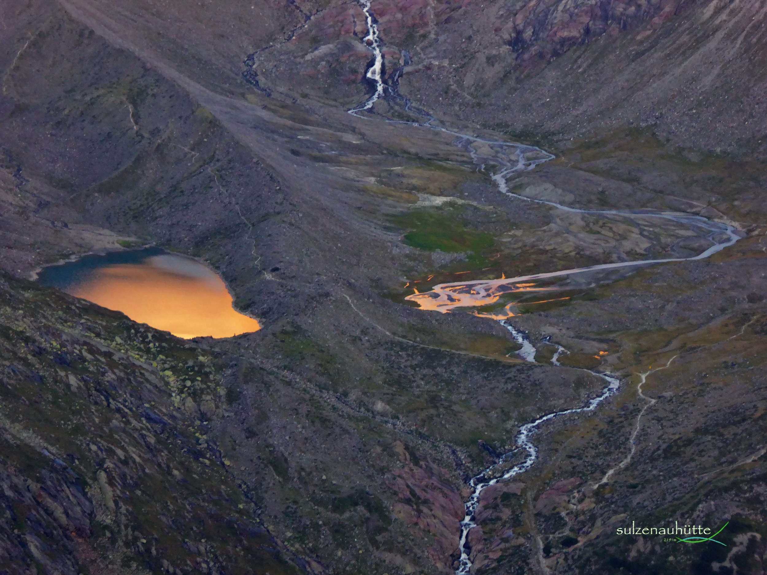 Blue Lake before sunrise