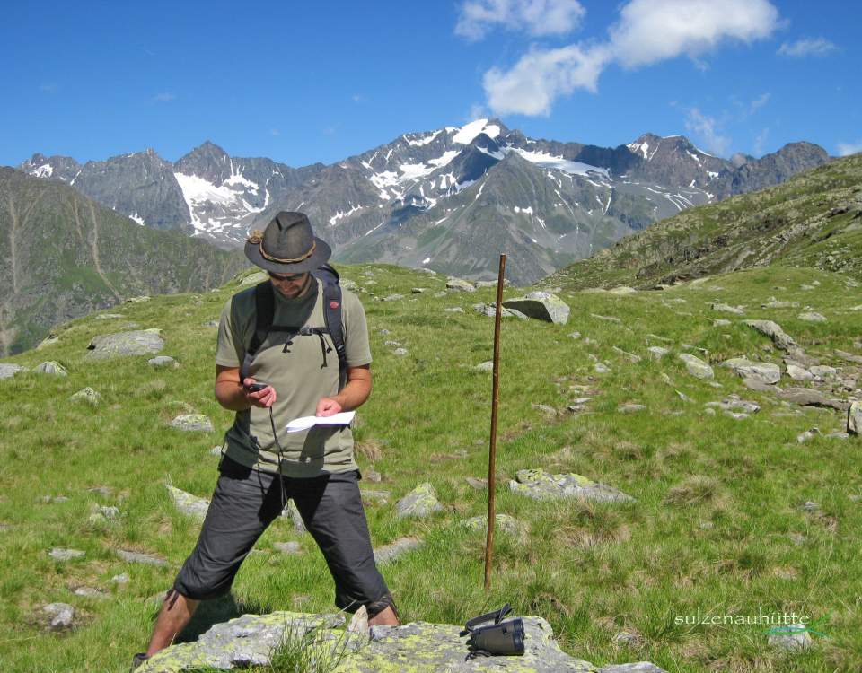Geocaching am Stubaier Höhenweg