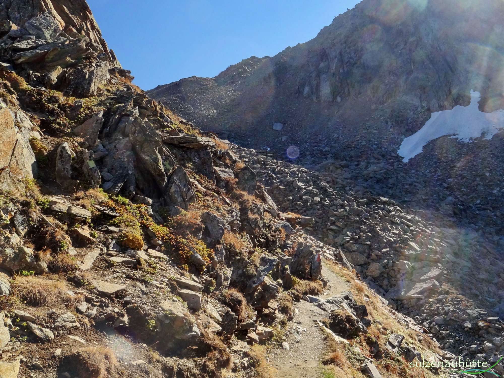 Peiljoch Impressionen vom Weg - Stubaier Höhenweg